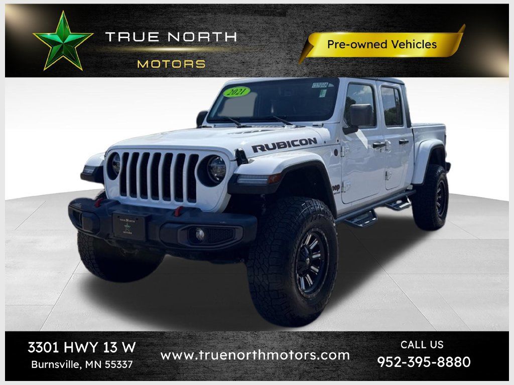 Used 2021 Jeep Gladiator Rubicon AWD/4WD image 1