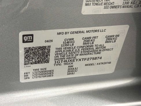 New 2026 GMC Sierra 2500 Denali Ultimate AWD/4WD image 34