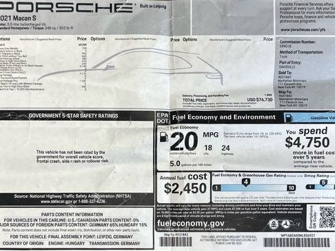 Used 2021 Porsche Macan S image 66