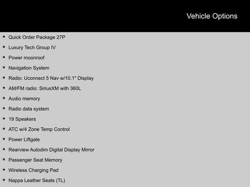 Used 2023 Jeep Grand Cherokee Overland w/ Luxury Tech Group IV image 2