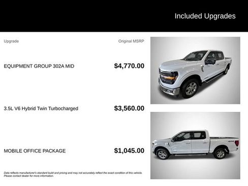 Used 2024 Ford F150 XLT w/ Equipment Group 302A MID image 7