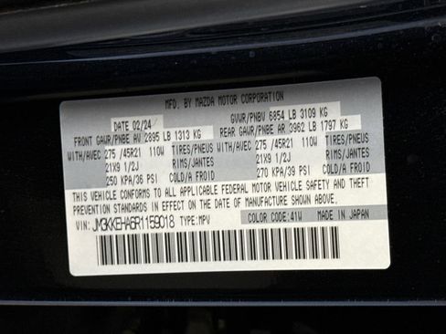 Used 2024 MAZDA CX-90 Plug-In Hybrid w/ Premium Plus AWD/4WD image 30
