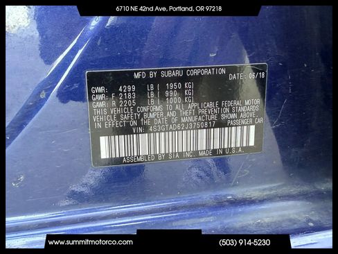 Used 2018 Subaru Impreza 2.0i Premium w/ Eyesight & BSD & Rcta image 32