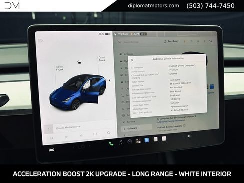 Used 2022 Tesla Model Y Long Range AWD/4WD image 35