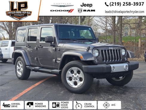 Used 2014 Jeep Wrangler Unlimited Sahara AWD/4WD image 1