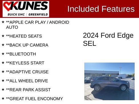 Used 2024 Ford Edge SEL image 2