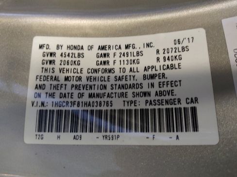 Used 2017 Honda Accord EX-L image 33