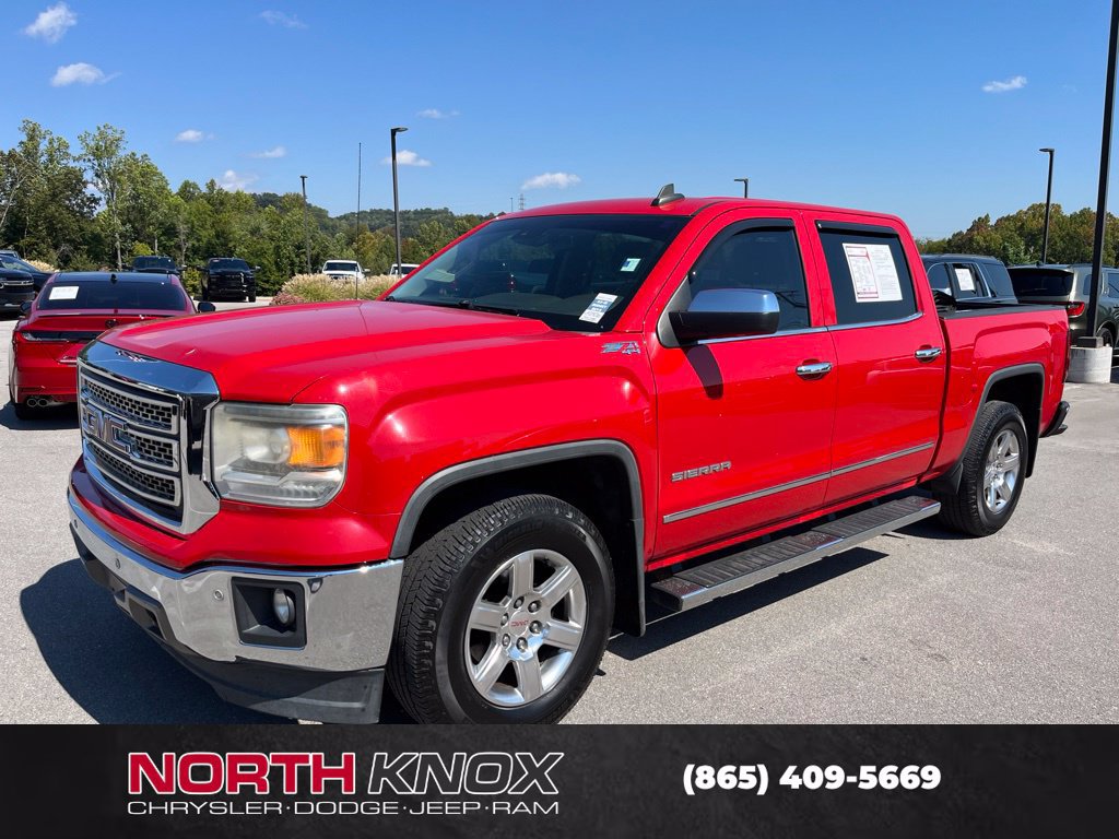 Used 2015 GMC Sierra 1500 SLT w/ Driver Alert Package AWD/4WD image 1