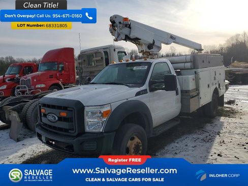 Used 2015 Ford F450 XL w/ Snow Plow Prep Package image 1