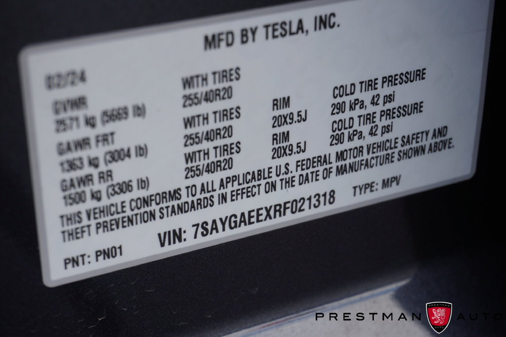 Used 2024 Tesla Model Y Long Range AWD/4WD image 9