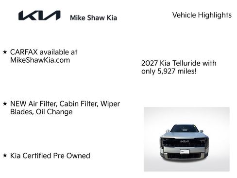 Used 2027 Kia Telluride EX AWD/4WD image 7