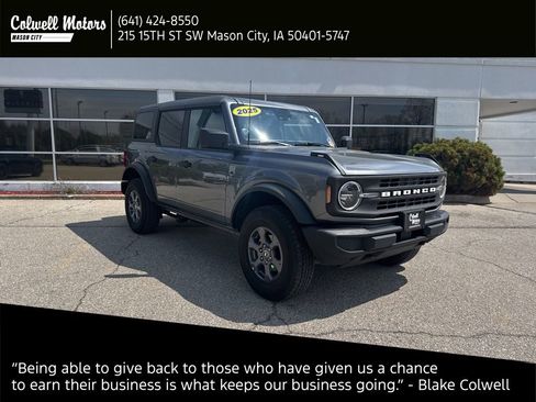 Used 2025 Ford Bronco Big Bend AWD/4WD image 1