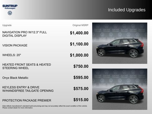 Used 2018 Volvo XC60 T5 Momentum w/ Vision Package image 2