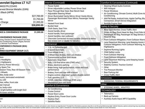 Certified 2023 Chevrolet Equinox LT image 7