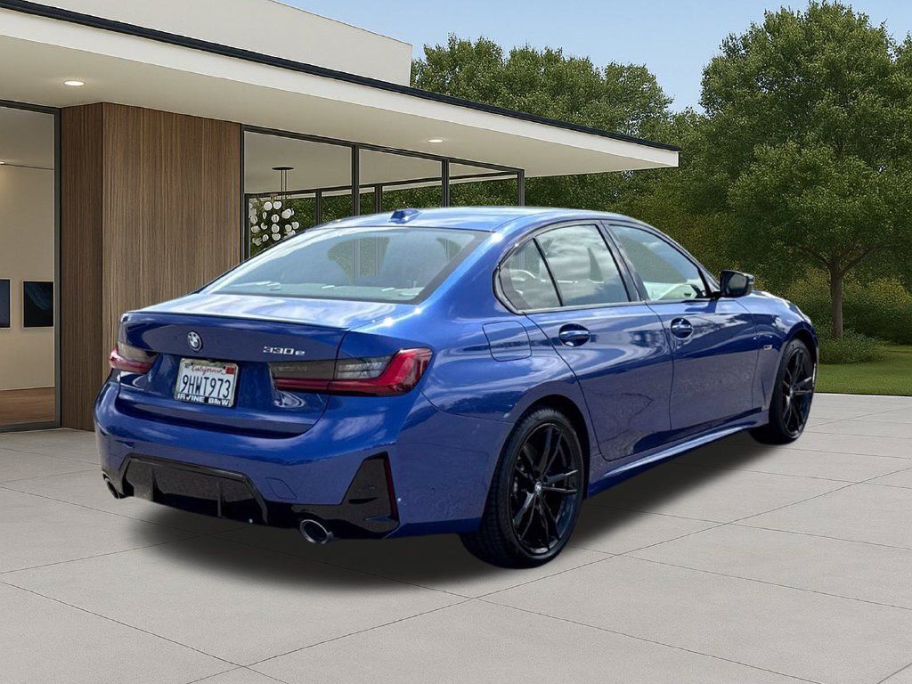 Certified 2023 BMW 330e w/ M Sport Package RWD image 8