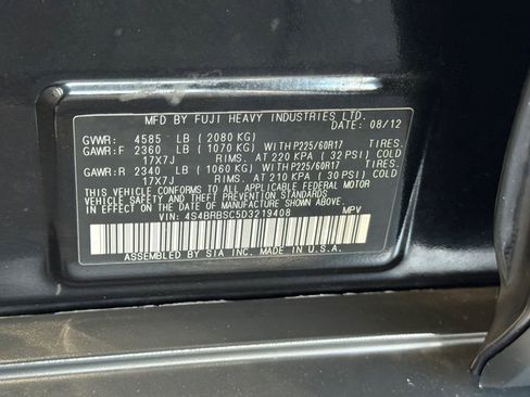 Used 2013 Subaru Outback 2.5i Limited w/ Special Appearance Pkg image 36