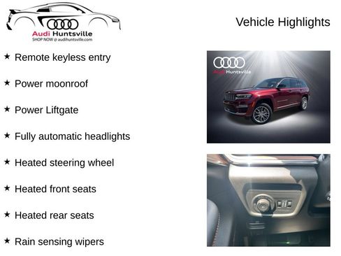 Used 2025 Jeep Grand Cherokee Summit AWD/4WD image 12