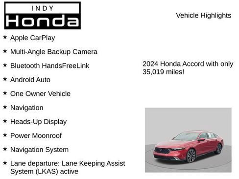 Used 2024 Honda Accord Touring image 7
