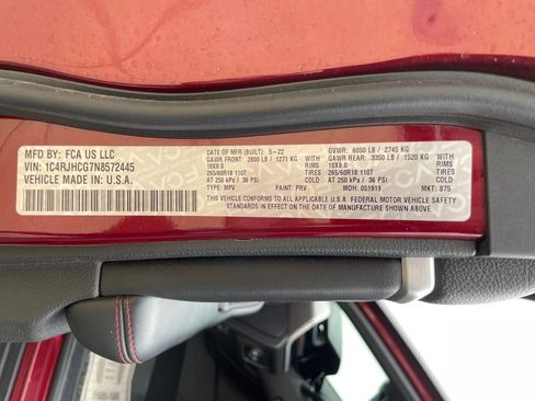 Used 2022 Jeep Grand Cherokee Trailhawk w/ ADV Protech Group II image 28