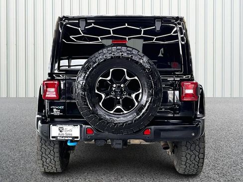 Used 2021 Jeep Wrangler Unlimited Rubicon 4xe w/ Dual Top Group AWD/4WD image 5