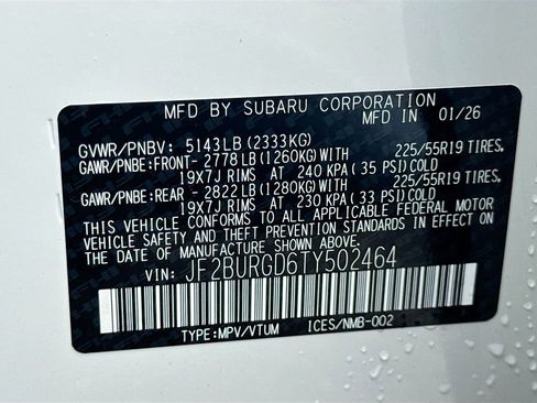 New 2026 Subaru Outback Limited XT AWD/4WD image 42