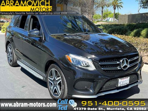 Used 2017 Mercedes-Benz GLE 43 AMG 4MATIC SUV - POWER TILT/SLIDIN image 1