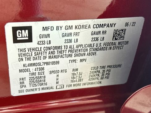 Certified 2023 Buick Encore GX Select w/ Sport Touring Package image 38