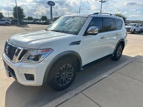 Used 2018 Nissan Armada Platinum w/ Captain Seat Package RWD image 2