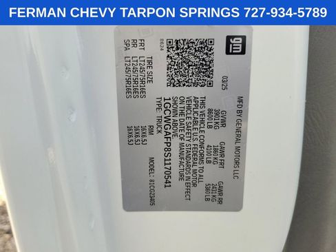 New 2025 Chevrolet Express 2500 w/ Communications Package image 20