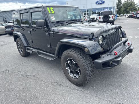 Used 2015 Jeep Wrangler Unlimited Rubicon AWD/4WD image 1
