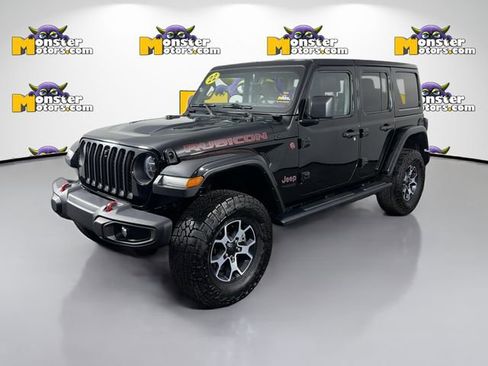 Used 2022 Jeep Wrangler Unlimited Rubicon w/ LED Lighting Group AWD/4WD image 1