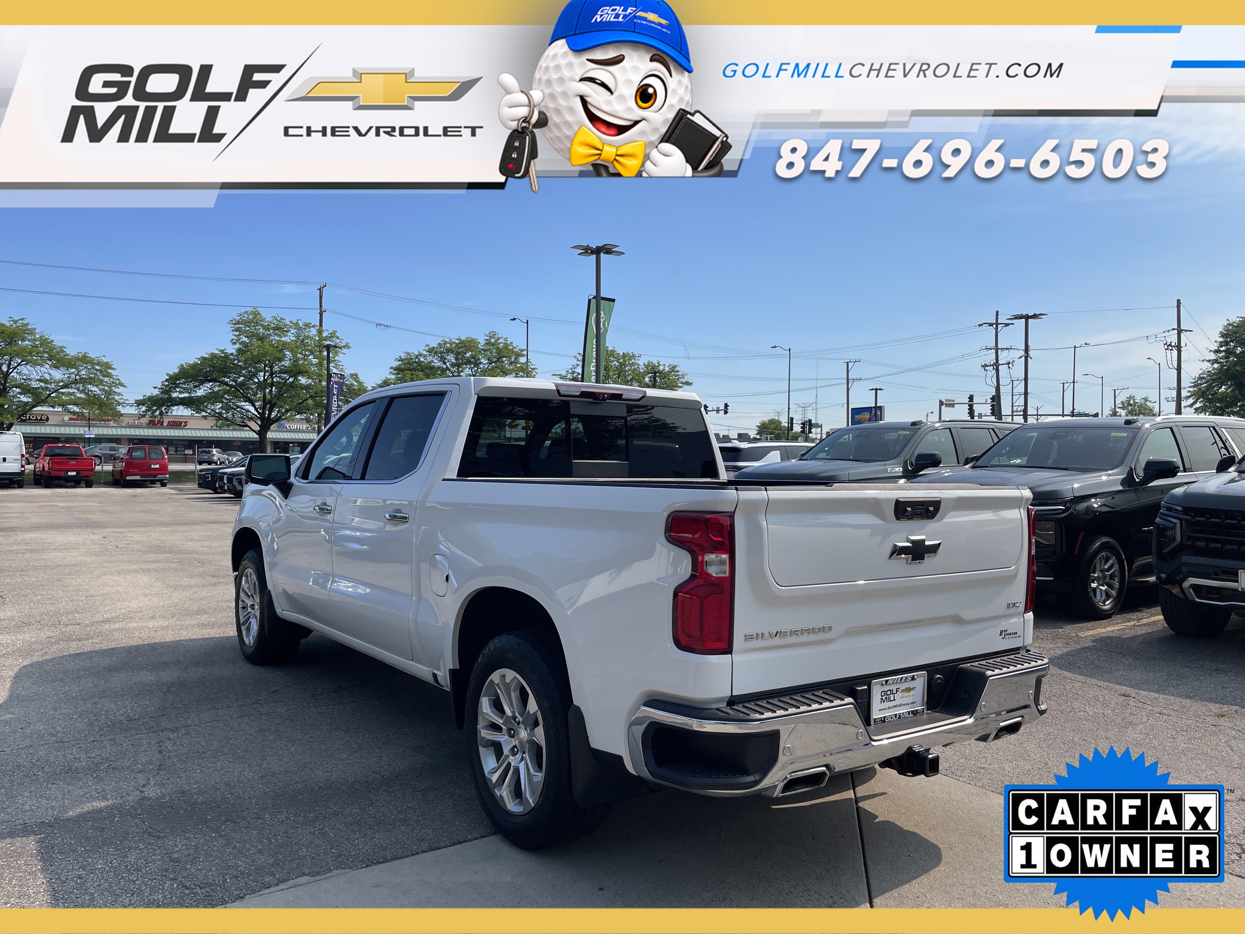 Used 2023 Chevrolet Silverado 1500 LTZ w/ Technology Package AWD/4WD image 17