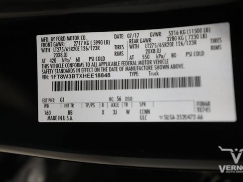 Used 2017 Ford F350 Platinum w/ Platinum Ultimate Package AWD/4WD image 13