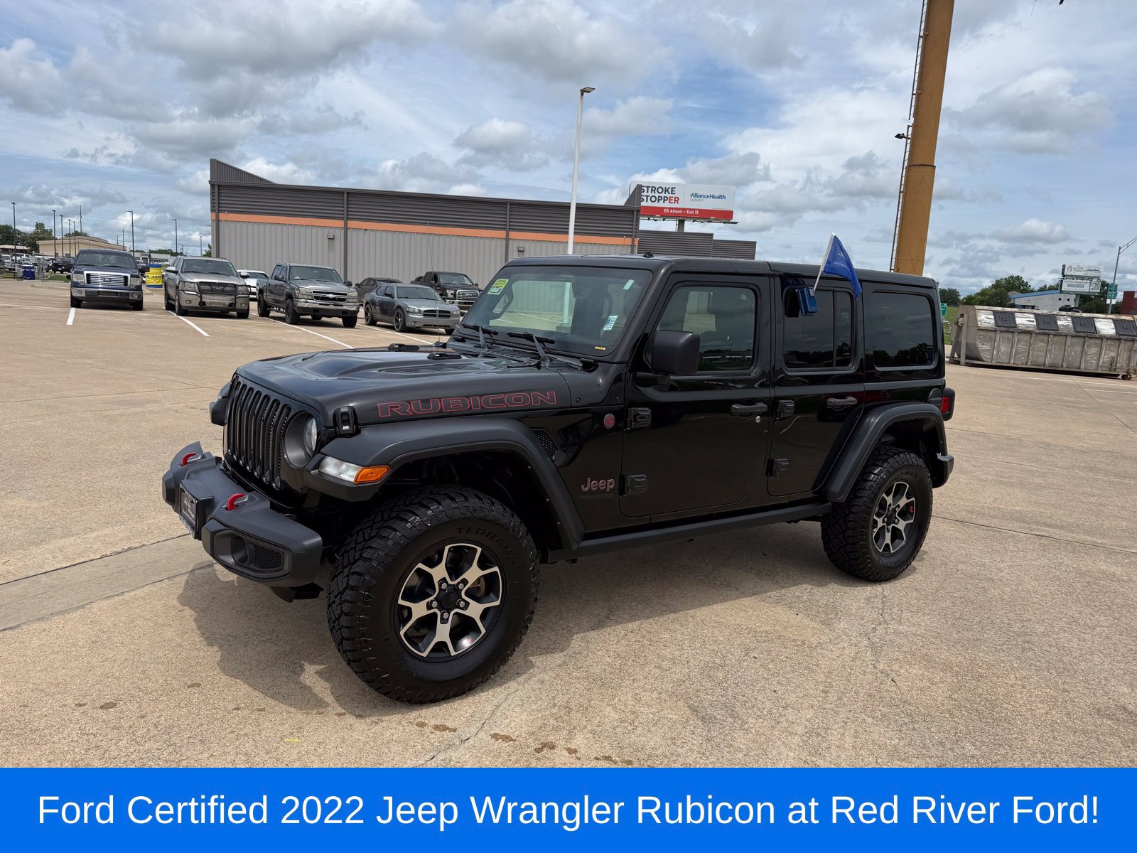 Used 2022 Jeep Wrangler Unlimited Rubicon w/ Cold Weather Group AWD/4WD image 1