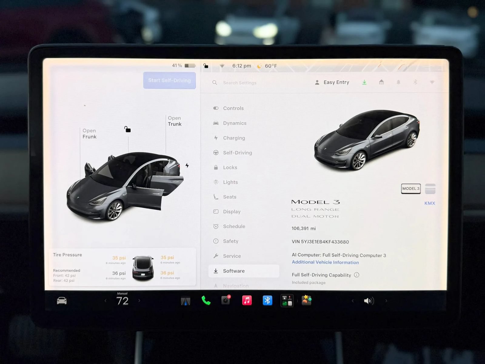 Used 2019 Tesla Model 3 Long Range AWD/4WD image 14