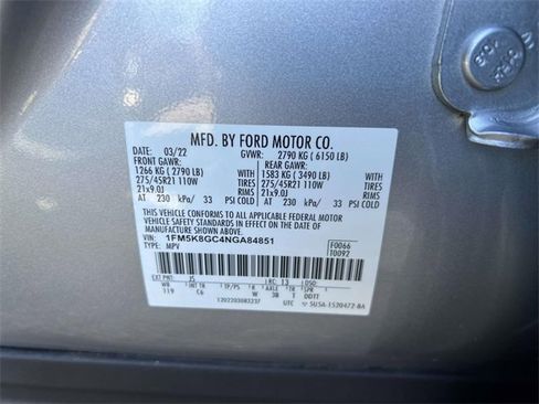 Used 2022 Ford Explorer ST w/ Equipment Group 401A image 18