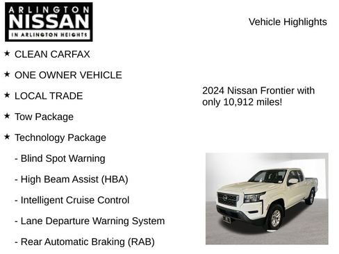 Certified 2024 Nissan Frontier SV w/ Technology Package AWD/4WD image 8