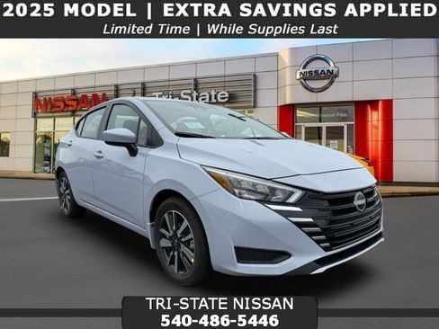 New 2025 Nissan Versa SV w/ Trunk Package image 1