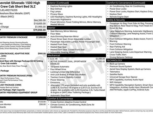 Used 2024 Chevrolet Silverado 1500 High Country AWD/4WD image 6