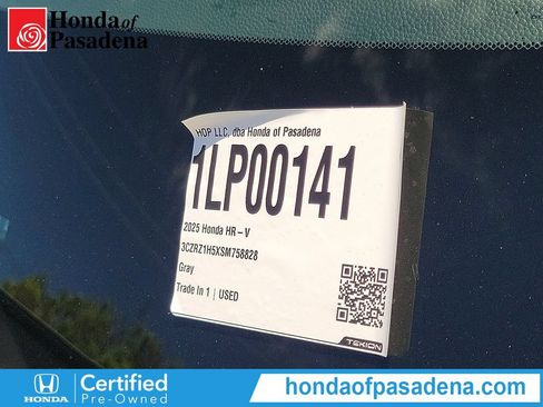 Certified 2025 Honda HR-V Sport image 34