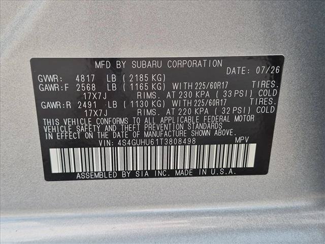 New 2026 Subaru Crosstrek 2.5i Wilderness AWD/4WD image 18