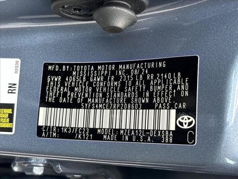 Used 2024 Toyota Corolla SE FWD image 24