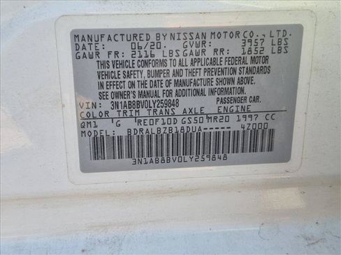 Used 2020 Nissan Sentra S FWD image 14