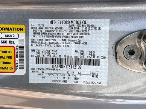 New 2026 Ford Mustang Coupe image 18