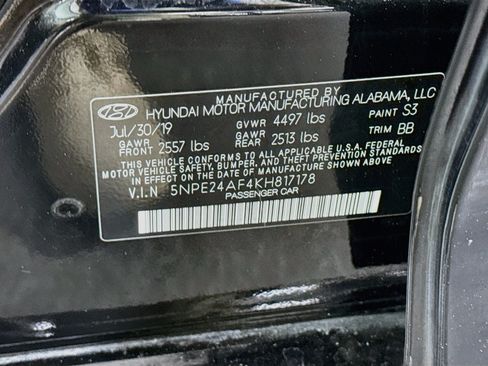 Used 2019 Hyundai Sonata SE FWD image 39