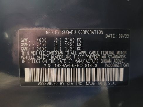 Used 2023 Subaru Legacy Premium image 33