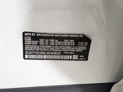 Used 2020 BMW X3 xDrive30i w/ Premium Package image 50