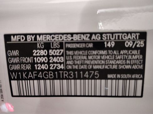 Certified 2026 Mercedes-Benz C 300 Sedan image 18