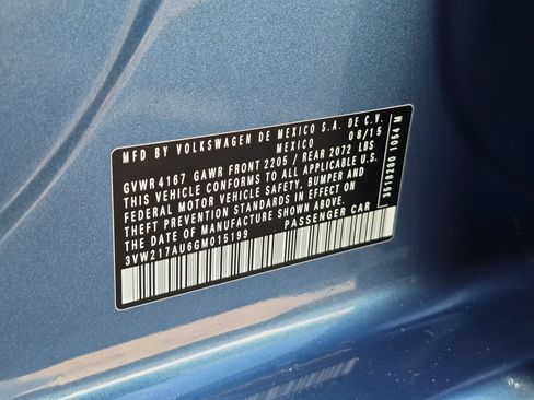 Used 2016 Volkswagen Golf SE w/ Lighting Package FWD image 24