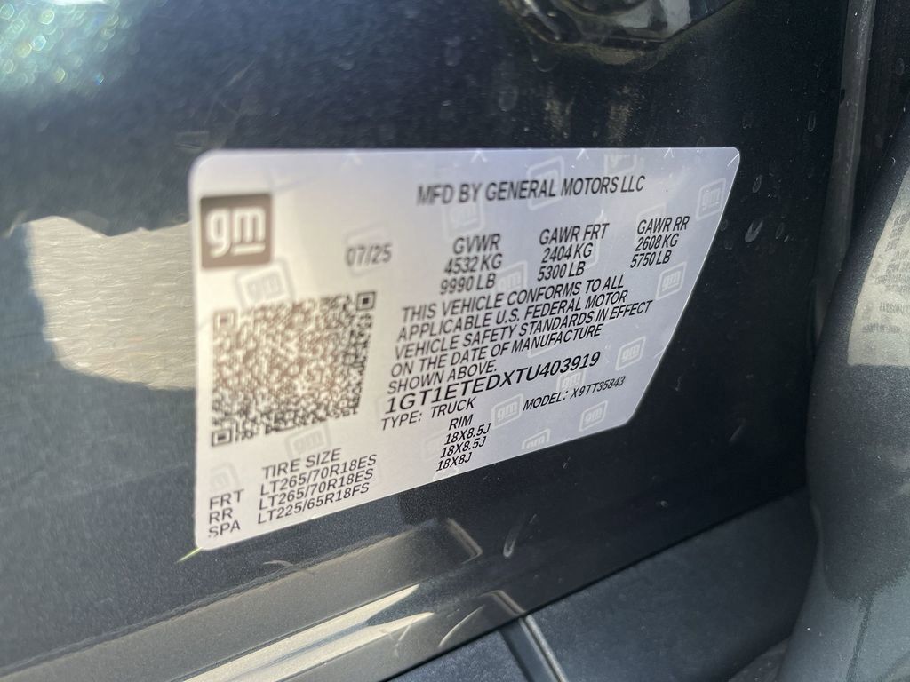 New 2026 GMC Sierra EV Elevation w/ Premium Package AWD/4WD image 33